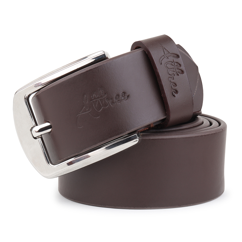 Mens Black Leather Belt